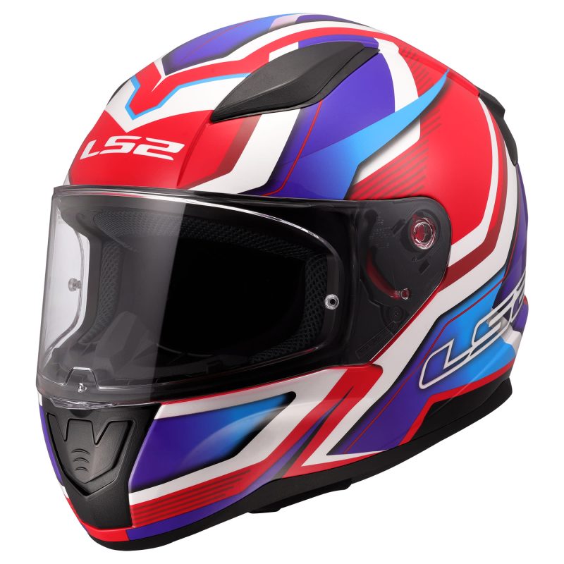 LS2 Rapid II - Flitz White / Blue / Red