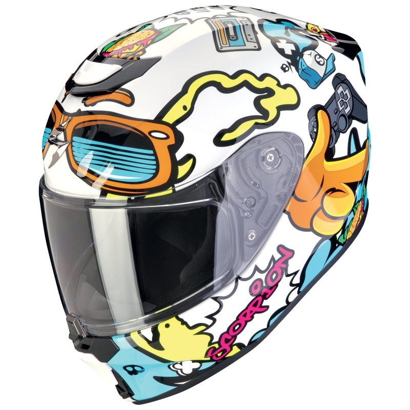Scorpion Exo-Junior Air - Fun White / Blue