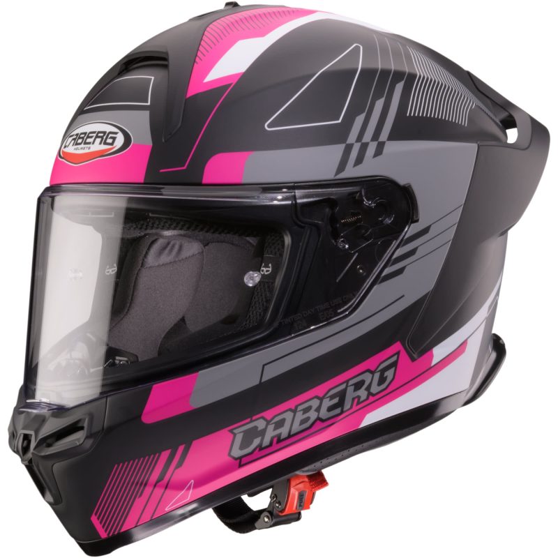 Caberg Roxter - Colt Matt Black / Fuchsia / Grey