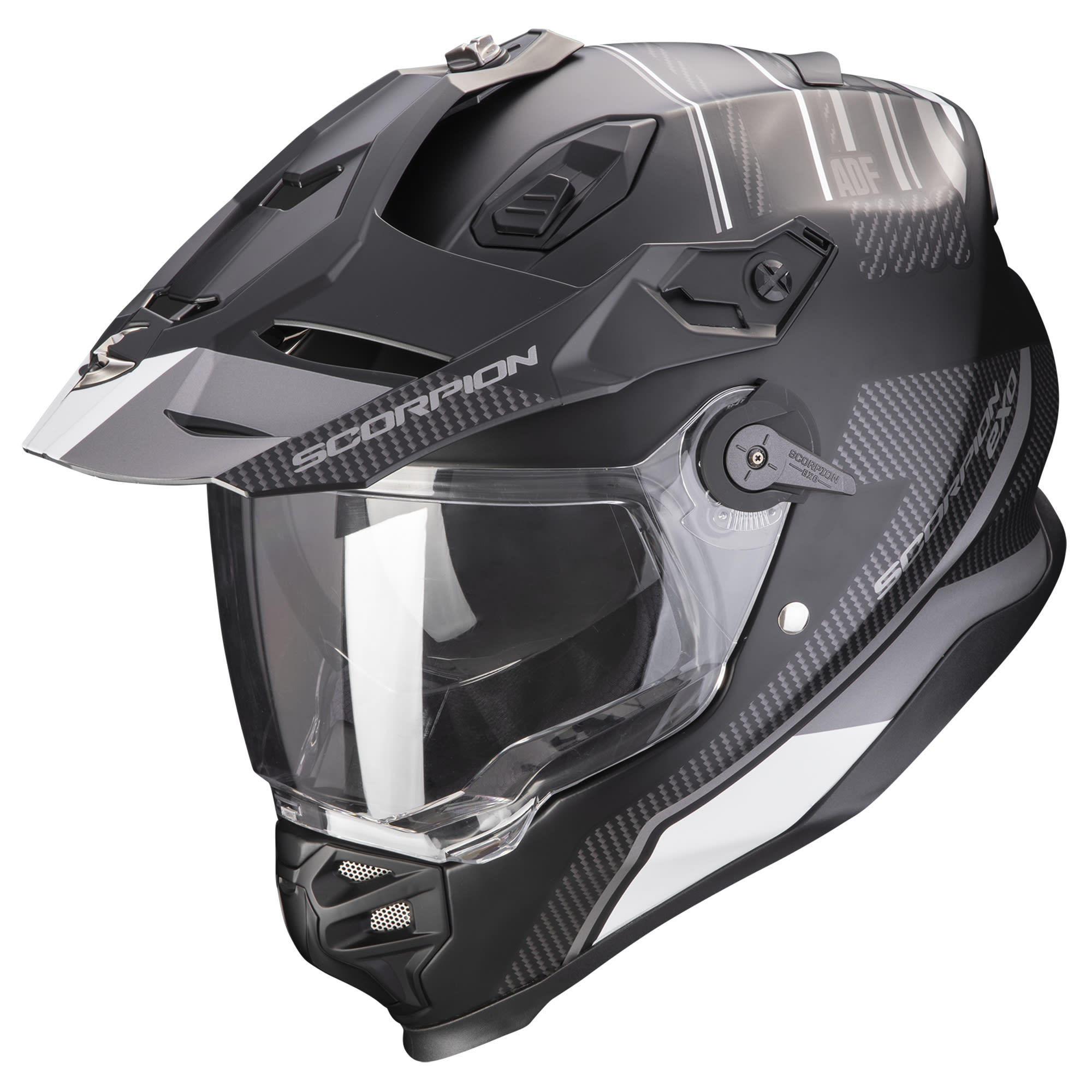 Scorpion ADF-9000 Air - Desert Matt Black / Silver