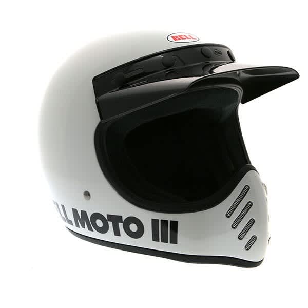Bell Moto-3 - Classic White