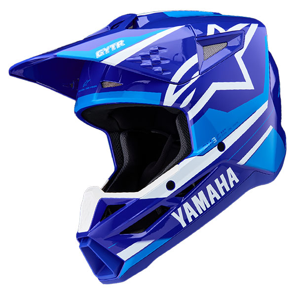 Alpinestars S-M3 Yamaha - Gloss Blue / White