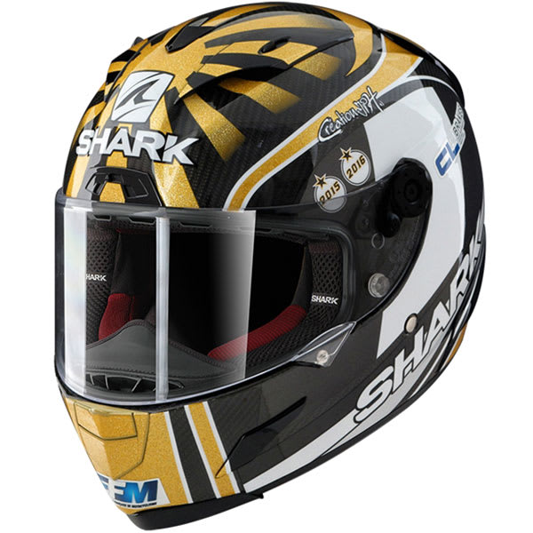 Shark Race R Pro Carbon - Zarco Gold / White / Black